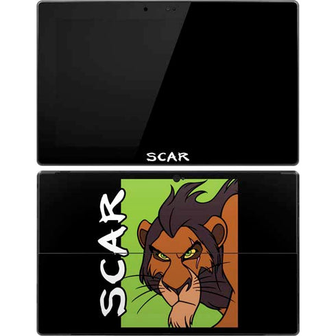 Disney Villains Scar Surface Pro Tablet Skin